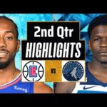 LA Clippers vs. Minnesota Timberwolves 2nd-QTR Full Highlights | March 3 | NBA Season 2024