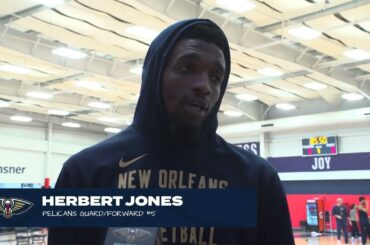 Herb Jones talks two games against Pacers, team defense | Pelicans Practice 3/3/2024