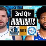 Dallas Mavericks vs Philadelphia 76ers 3rd QTR - PART 2 Highlights | Mar 3 | 2024 NBA Regular Season