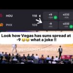 Rigged Houston Rockets vs Phoenix Suns | Vegas runs sports Wake up !! #rigged #subscribe #nba