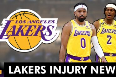 Los Angeles Lakers Injury News Ft. Jarred Vanderbilt, Christian Wood, & Gabe Vincent | Lakers News