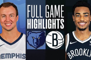 GRIZZLIES at NETS | FULL GAME HIGHLIGHTS | March 4, 2024