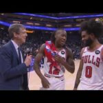 Coby White & Ayo Dosunmu PostGame Interview | Chicago Bulls vs Sacramento Kings