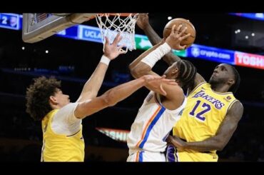 Oklahoma City Thunder vs Los Angeles Lakers - Full Game Highlights | March 4, 2024 NBA Season