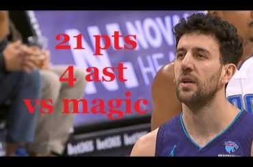 Vasilije Micic 21 Pts 4 Ast Orlando Magic vs Charlotte Hornets HIGHLIGHTS