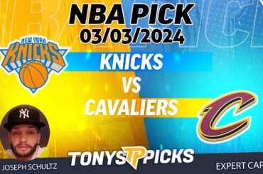 New York Knicks vs. Cleveland Cavaliers 3/3/2024 FREE NBA Picks and Predictions  for Today by Joseph