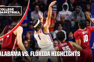 DRAMA IN THE SEC 😤 Alabama Crimson Tide vs. Florida Gators | Full Game Highlights