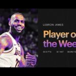 LeBron James Wins Western Conference Player of the Week (2/26/24 - 3/3/24)