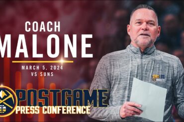 Coach Malone Full Post Game Press Conference vs. Suns 🎙