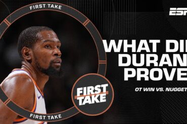 KD can CLOSE GAMES! - Austin Rivers on Durant's longevity & FIREPOWER for Suns 🙌 | First Take