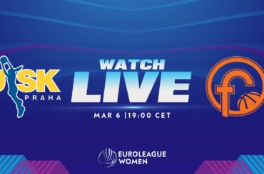 LIVE | Quarter-Finals: ZVVZ USK Praha v Beretta Famila Schio | EuroLeague Women 2024