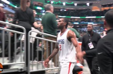 Kawhi Leonard, James Harden & Paul George Immediately After Clippers 113-105 Loss To Bucks. HoopJab