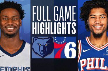 GRIZZLIES at 76ERS | FULL GAME HIGHLIGHTS | March 6, 2024