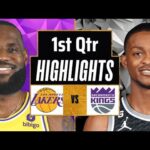 Los Angeles Lakers vs Sacramento Kings Full Highlights 1st QTR | Mar 6 | 2024 NBA Regular Season