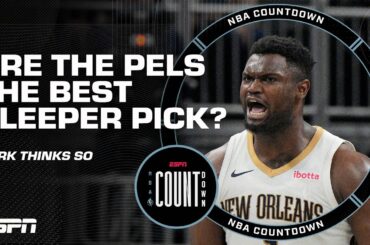 Perk picks PELICANS as SLEEPERS in the West! 'Zion & Ingram are the BEST DUO!' | NBA Countdown