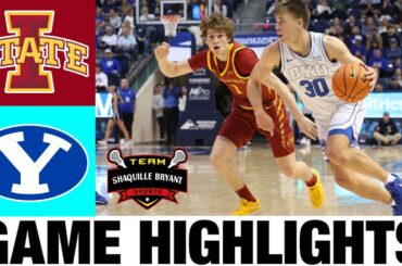 #6 Iowa State vs #20 BYU Highlights | NCAA Men's Basketball | 2024 College Basketball