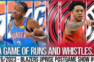 Portland Trail Blazers vs Oklahoma City Thunder Recap | Blazers Uprise Postgame Show