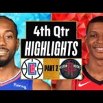 LA Clippers vs Houston Rockets 4th QTR - PART 2 Highlights | Mar 6 | 2024 NBA Regular Season