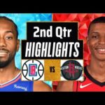 LA Clippers vs Houston Rockets Full Highlights 2nd QTR | Mar 6 | 2024 NBA Regular Season