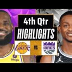 Los Angeles Lakers vs Sacramento Kings 4th QTR - PART 2 Highlights | Mar 6 | 2024 NBA Regular Season