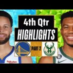 Golden State Warriors vs Milwaukee Bucks 4th QTR - PART 2 Highlights |Mar 6 |2024 NBA Regular Season