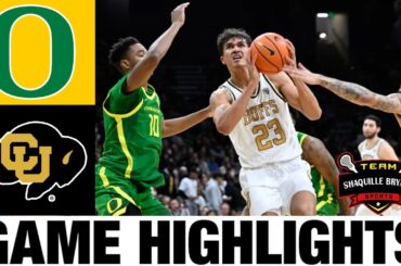 Colorado vs Oregon Highlights | NCAA Men's Basketball | 2024 College Basketball