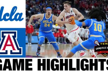 #5 Arizona vs UCLA Highlights | NCAA Men's Basketball | 2024 College Basketball