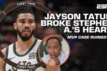 Jayson Tatum left Stephen A. ‘heartbroken’ after struggles in Celtics’ loss to Denver 💔 | First Take