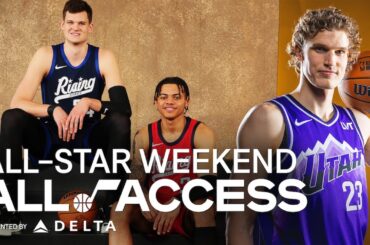 BEHIND THE SCENES at NBA All-Star Weekend 2024 ⭐️ | UTAH JAZZ #AllAccess Presented by Delta