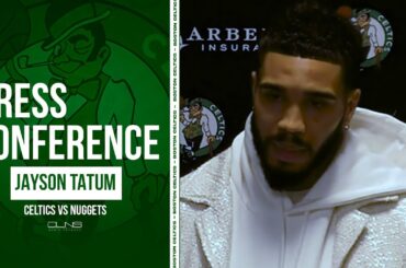 Jayson Tatum REACTS to His Game vs Nuggets | Postgame Interview