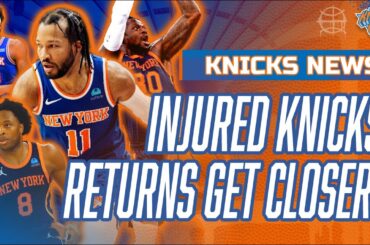 KNICKS NEWS: Injured Knicks Returns Get Closer! Jalen Brunson & OG Anunoby Practiced!
