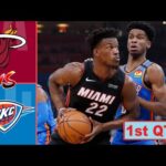 Miami Heat vs Oklahoma City Thunder Full Highlights 1st QTR - P1 | 08 Mar | NBA Season 2023-2024