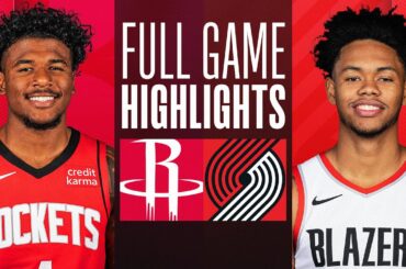 ROCKETS at TRAIL BLAZERS | FULL GAME HIGHLIGHTS | March 8, 2024