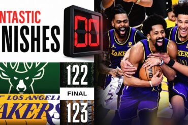 Final 5:36 INSANE ENDING Bucks vs Lakers 🚨 | March 8, 2024