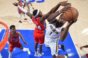 Pelicans Stat Leader Highlights: Zion Williamson with 23 Points vs. Philadelphia 76ers