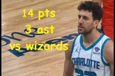 Vasilije Micic 14 Pts 3 Ast Charlotte Hornets vs Washington Wizards HIGHLIGHTS