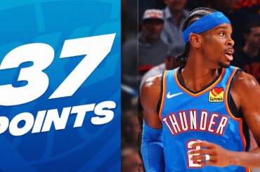 Shai Gilgeous-Alexander Joins Kevin Durant In Thunder FRANCHISE HISTORY! 🔥 | March 8, 2024