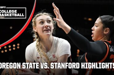 Oregon State Beavers vs. Stanford Cardinal | Full Game Highlights | ESPN College Basketball