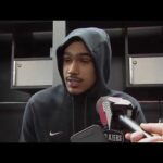 Dalano Banton Postgame Interview | Portland Trail Blazers 107, Houston Rockets 123