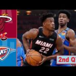 Miami Heat vs Oklahoma City Thunder Full Highlights 2nd QTR - P1 | 08 Mar | NBA Season 2023-2024