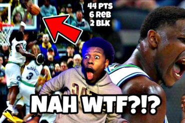 ANT GAME WINNING BLOCK! 😱😱 Minnesota Timberwolves vs Indiana Pacers Full Game Highlights REACTION!