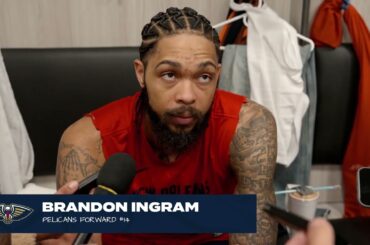 Brandon Ingram talks road record, Naji Marshall | Pelicans at 76ers Postgame 3/8/24