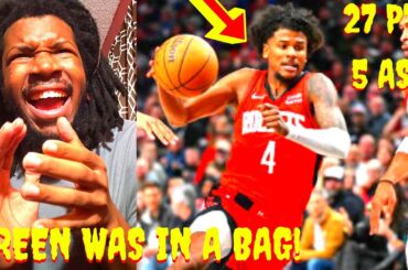 ROCKETS VS TRAIL BLAZERS REACTION 2024 HOUSTON ROCKETS VS PORTLAND TRAIL BLAZERS HIGHLIGHTS REACTION