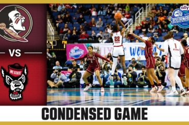 Florida State vs. NC State Condensed Game | 2024 Ally ACC Women's Basketball Tournament