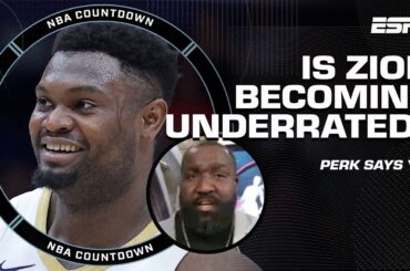 Kendrick Perkins says we HAVE TO GIVE PROPS TO ZION WILLIAMSON 👏 | NBA Countdown