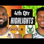Los Angeles Lakers vs Milwaukee Bucks 4th-QTR PART2 Highlights | March 8| NBA Season 2024