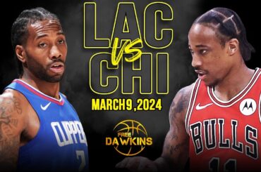 Los Angeles Clippers vs Chicago Bulls Full Game Highlights | March 9, 2024 | FreeDawkins