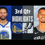 Golden State Warriors vs. San Antonio Spurs 3rd Qtr Full Highlights | Mar. 9 | NBA Highlights 2024