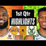 Los Angeles Lakers vs Milwaukee Bucks Full Highlights 1st QTR | Mar 8 | 2024 NBA Regular Season