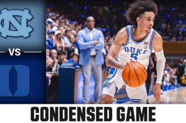 North Carolina vs. Duke Condensed Game | 2023-24 ACC Men’s Basketball